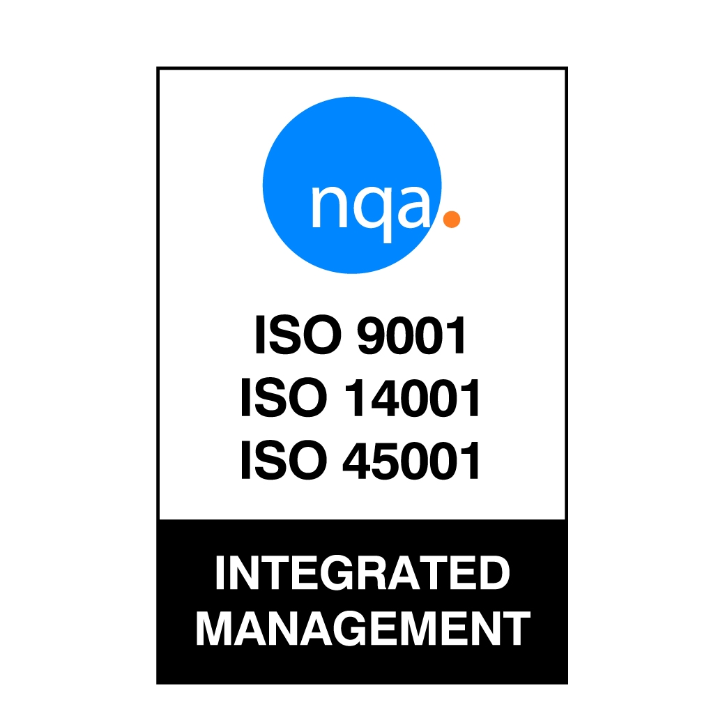 NQA ISO 9001, ISO 14001 and ISO 45001 Integrated Management mark